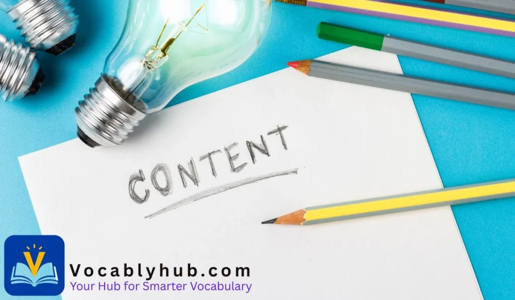 : A summary of the contents of a book, article, or speech.