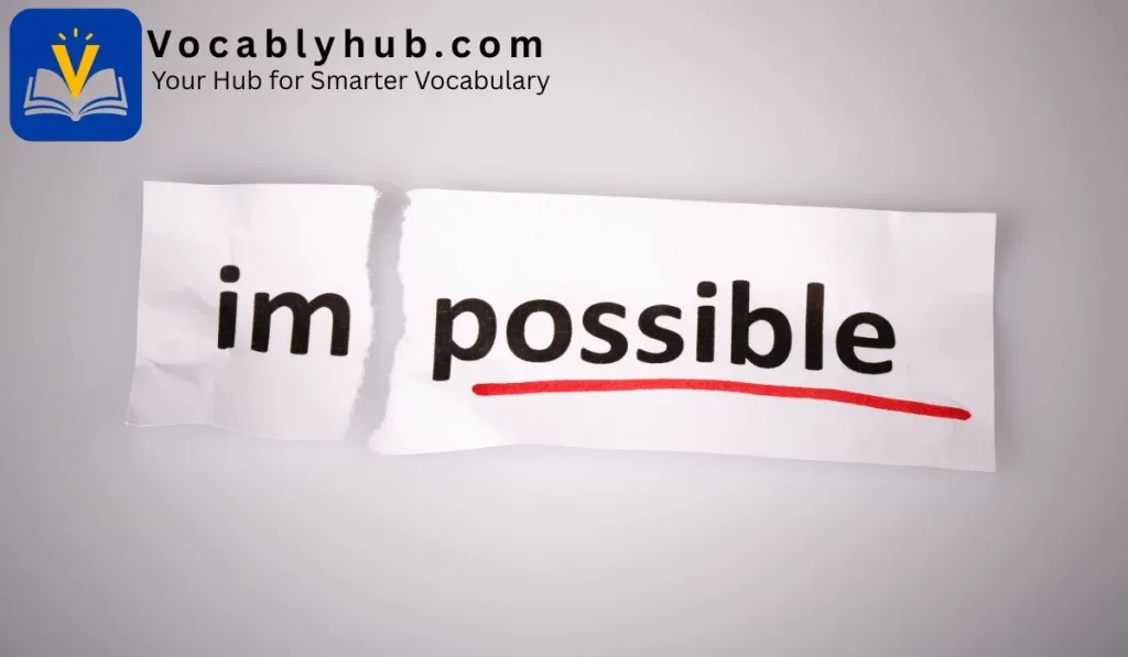 On the off chance refers to a small or unlikely possibility.