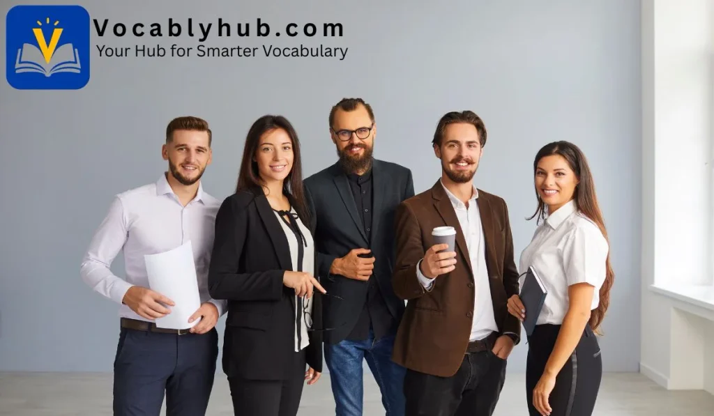 The employees who work for an organization or business.