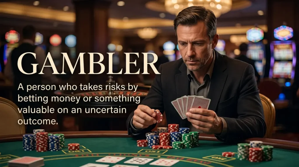 Synonyms for Gambler