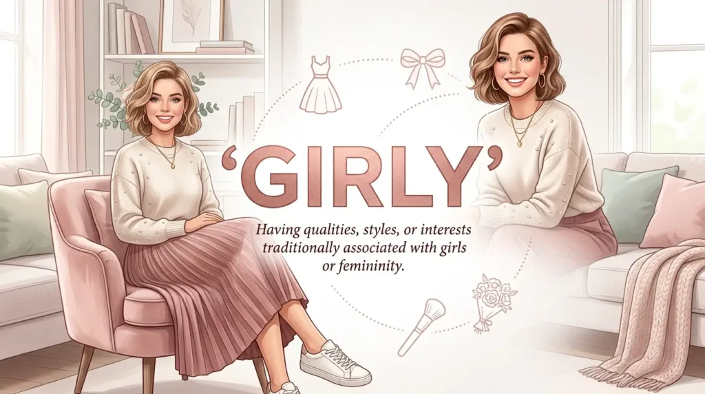 Synonyms for Girly