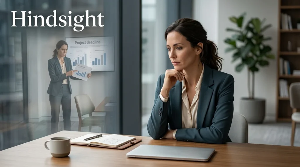 Synonyms for Hindsight
