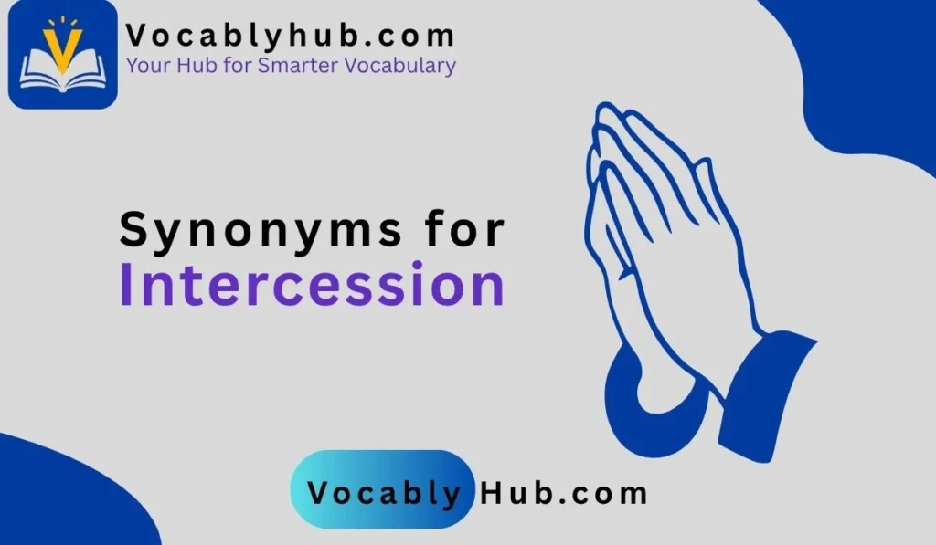 synonyms for intercession