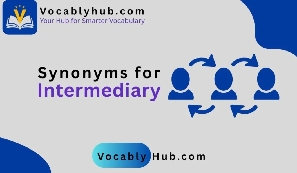 synonyms for intermediary