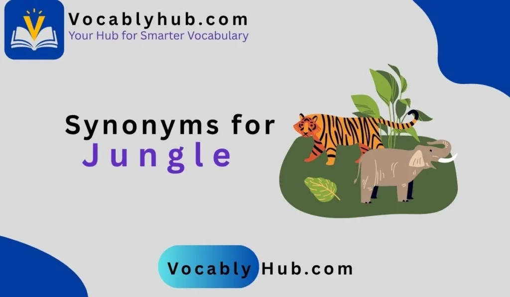 synonyms for jungle