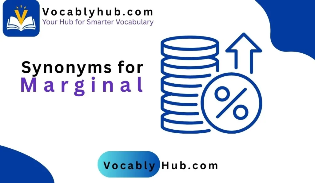 synonyms for marginal