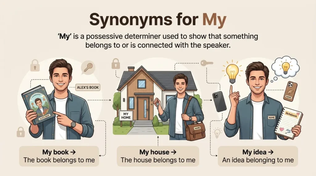 Synonyms for My