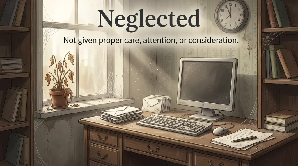 Synonyms for Neglected