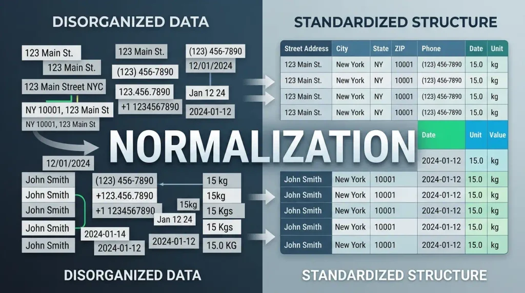 Synonyms for Normalization