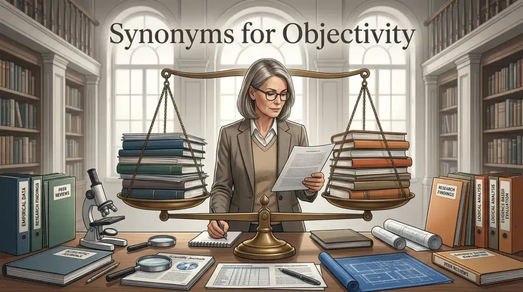 synonyms for objectivity