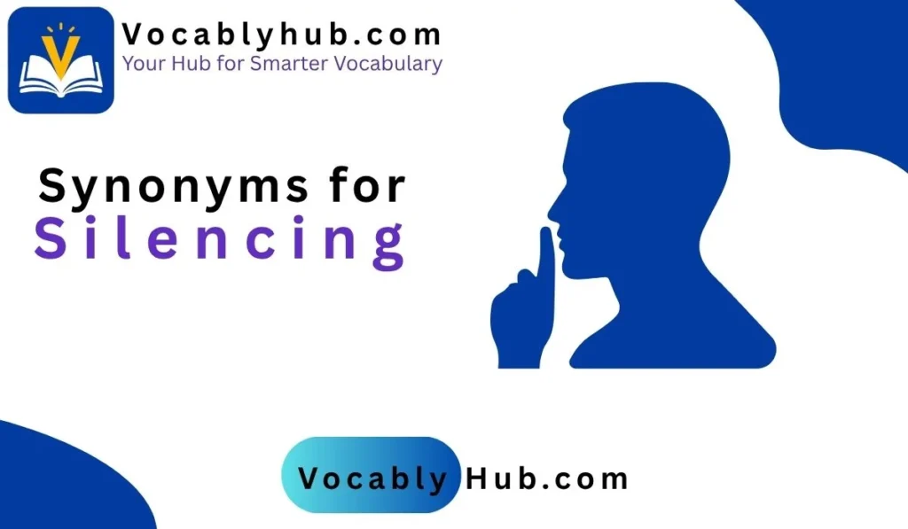 synonyms for silencing