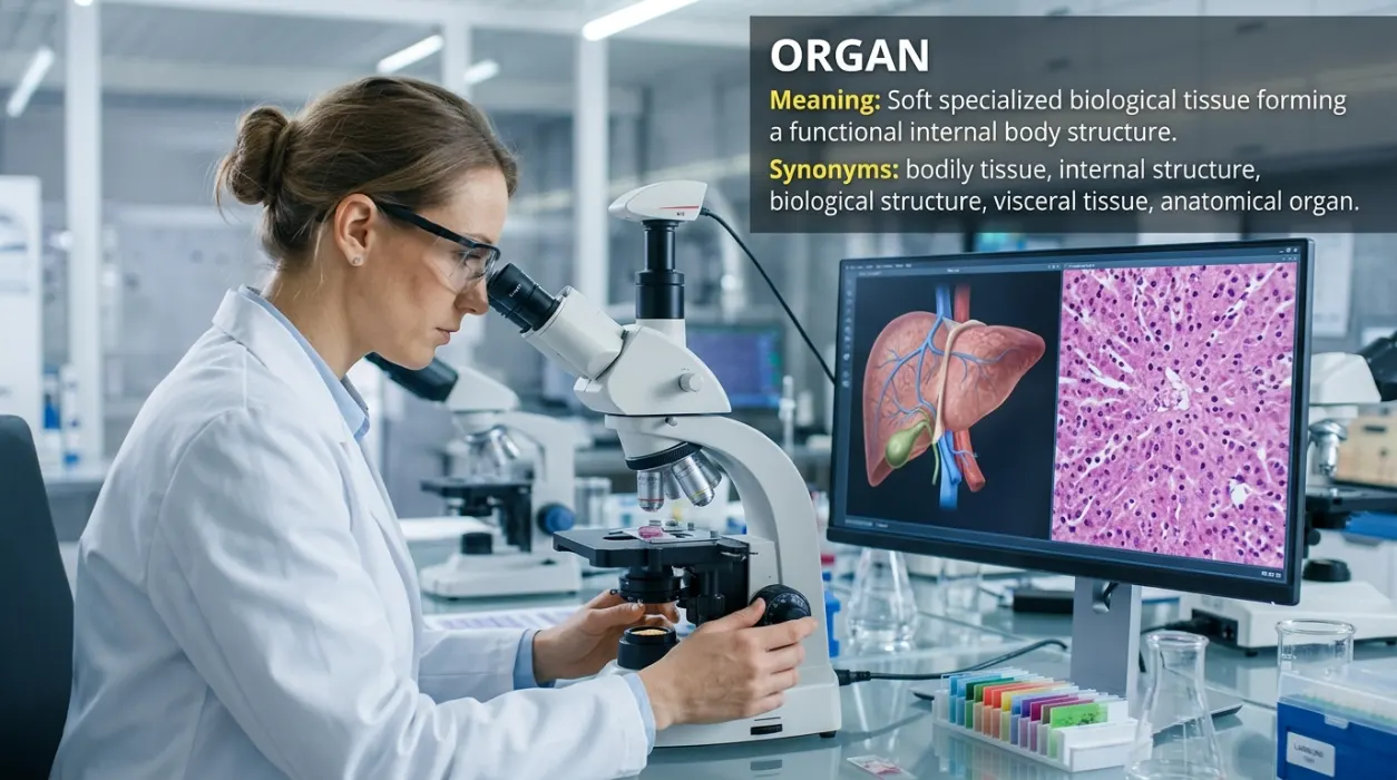 Soft internal tissue that forms biological organs within bodily cavities.