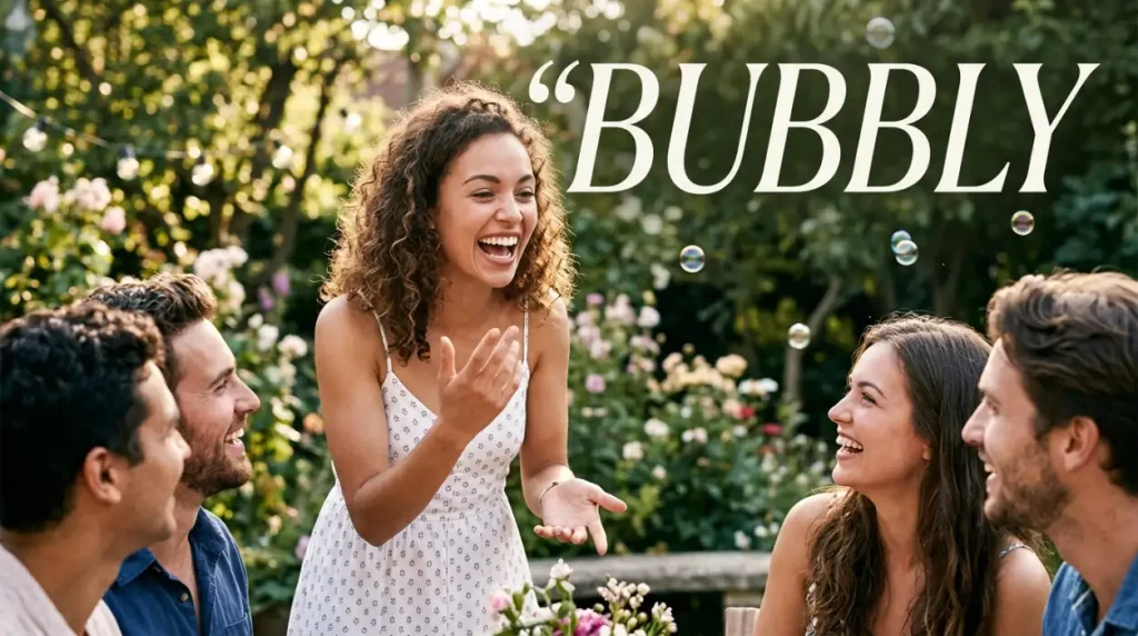 synonym for bubbly