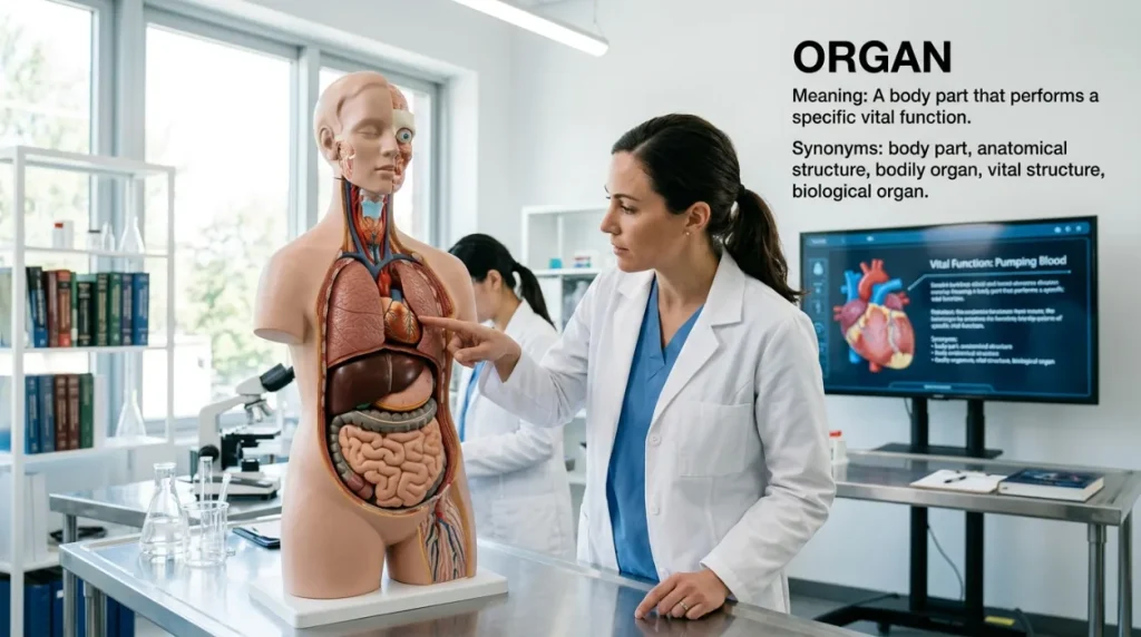 synonym for organ