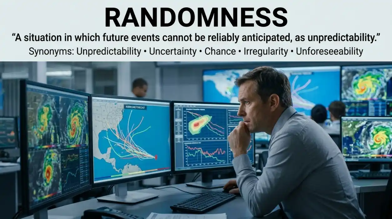 Unpredictability describes a situation in which future events cannot be reliably anticipated.