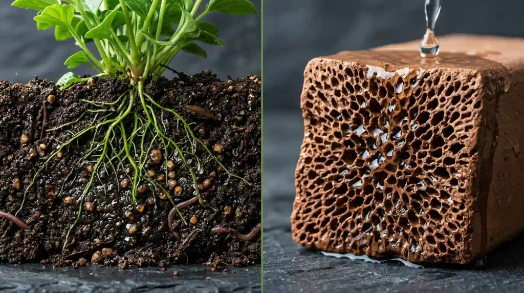 Water retention describes the ability of a body, tissue, soil, or material to hold water.