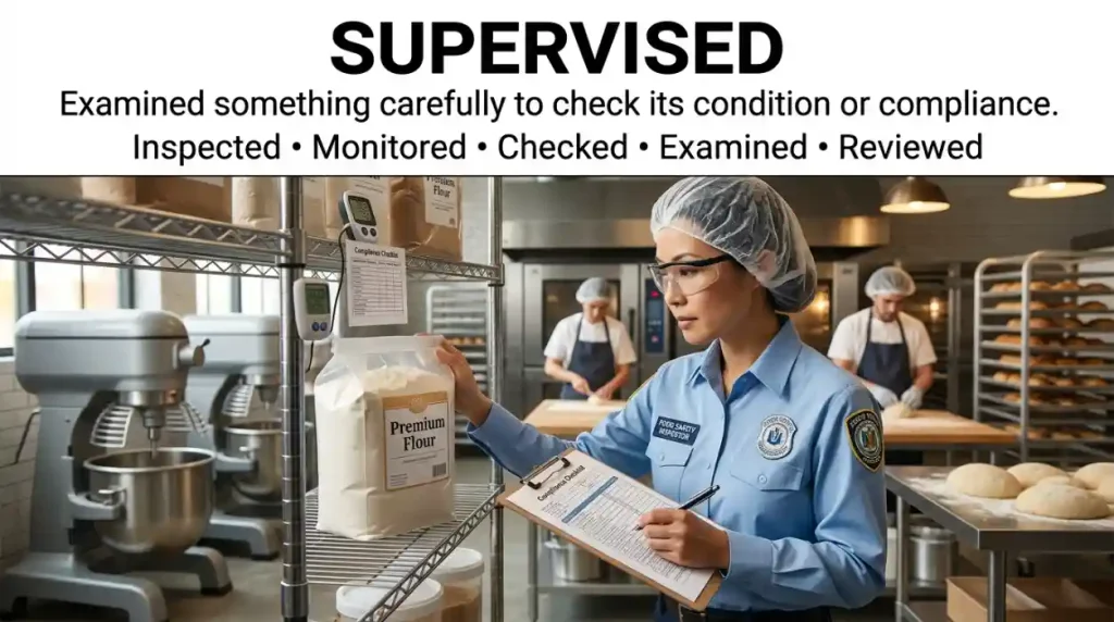 Examined something carefully to check its condition or compliance.