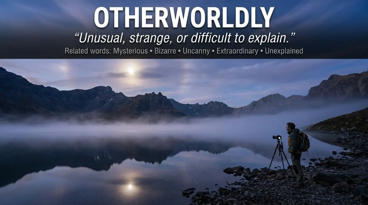 Unusual, strange, or difficult to explain.